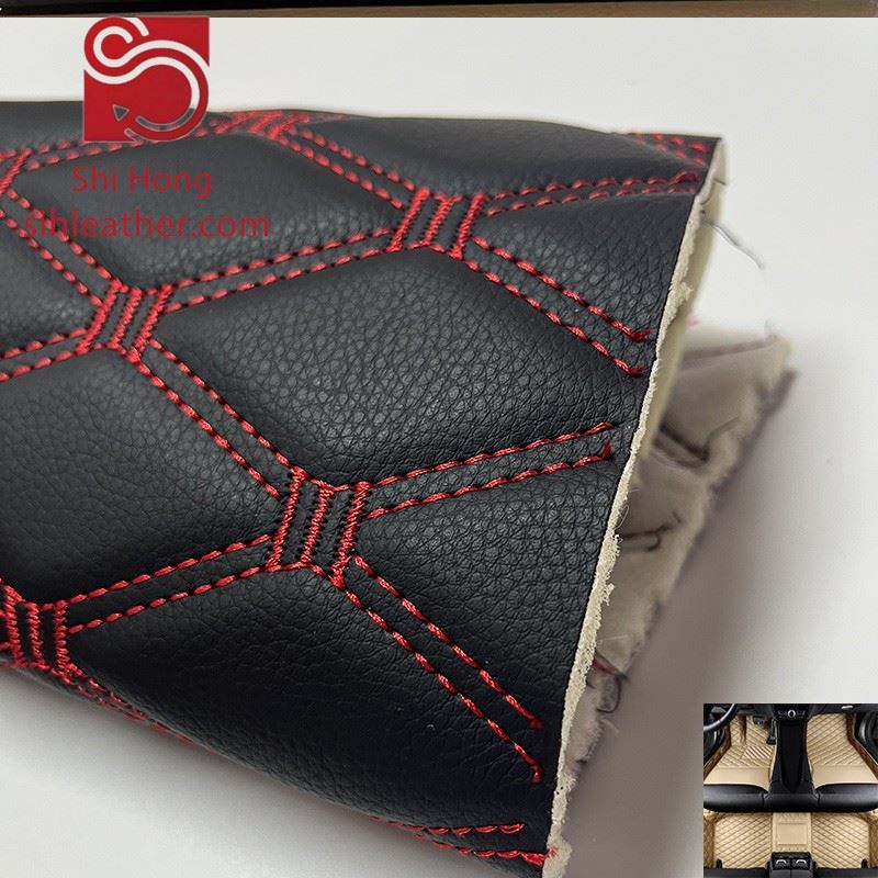 Automotive Upholstery Vinyl Leather factory