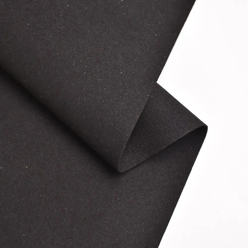 Double-side Suede Microfiber Leather Manufacture Wholesale Suede Fabric Supplier For Footwear Handbags Automotive Interiors